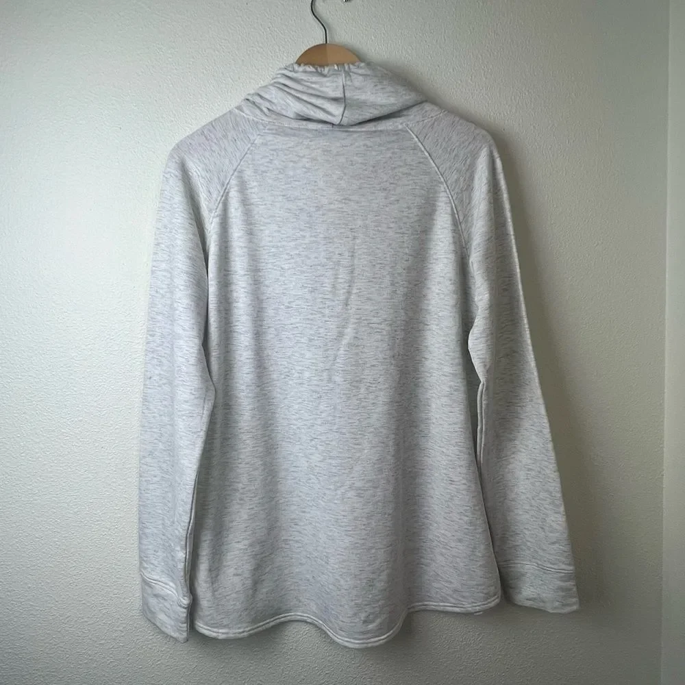 32 Degrees Heat Funnel Neck Light Gray Hoodie Large - Picture 2 of 4